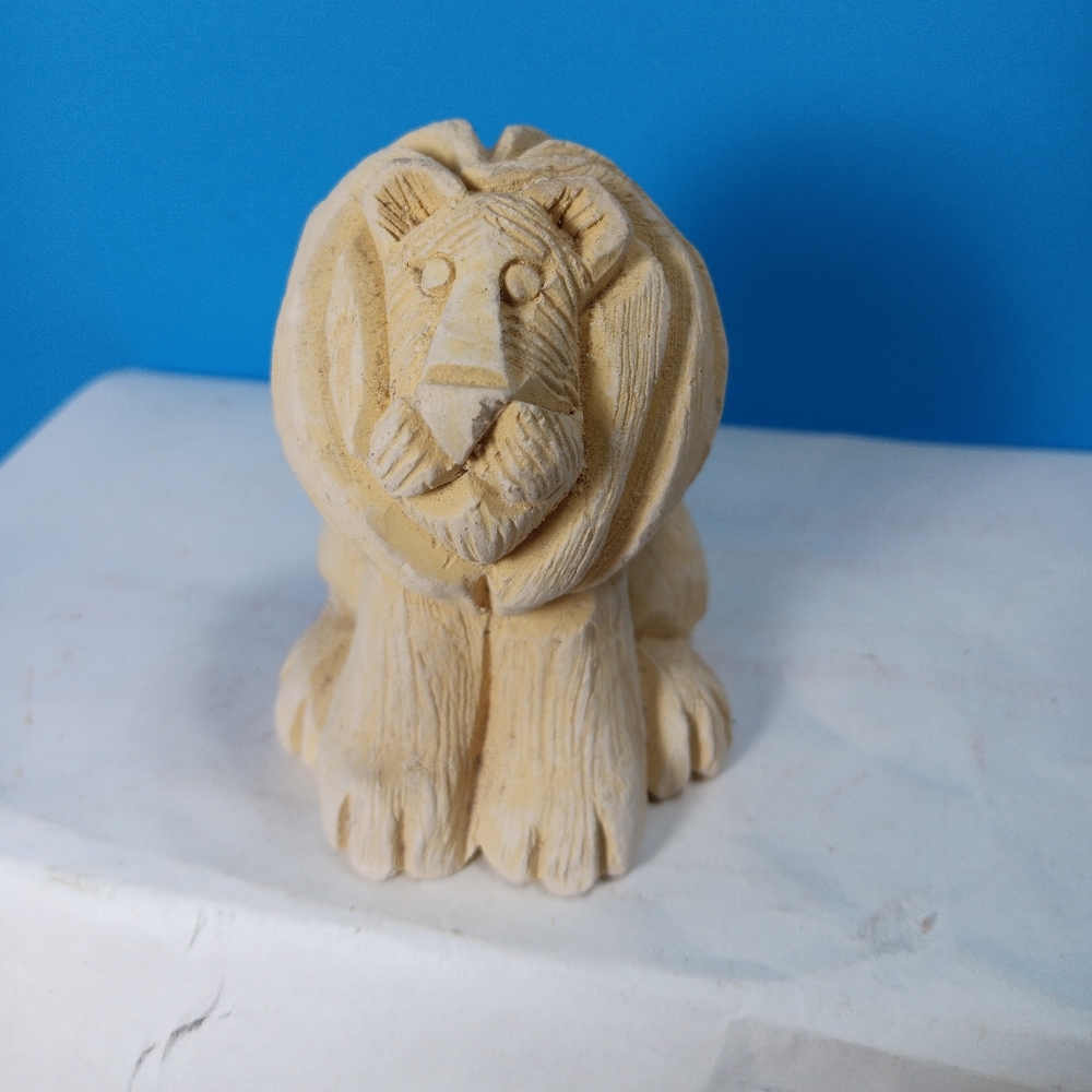 Lion Carved
